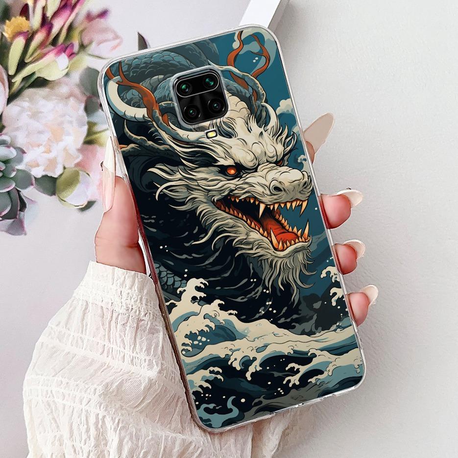 For Xiaomi Redmi Note 9 Pro Case Note 9S Fashion Painted Cover Soft Silicone Phone Cases For Redmi Note 9 Pro Max Note9 S Fundas