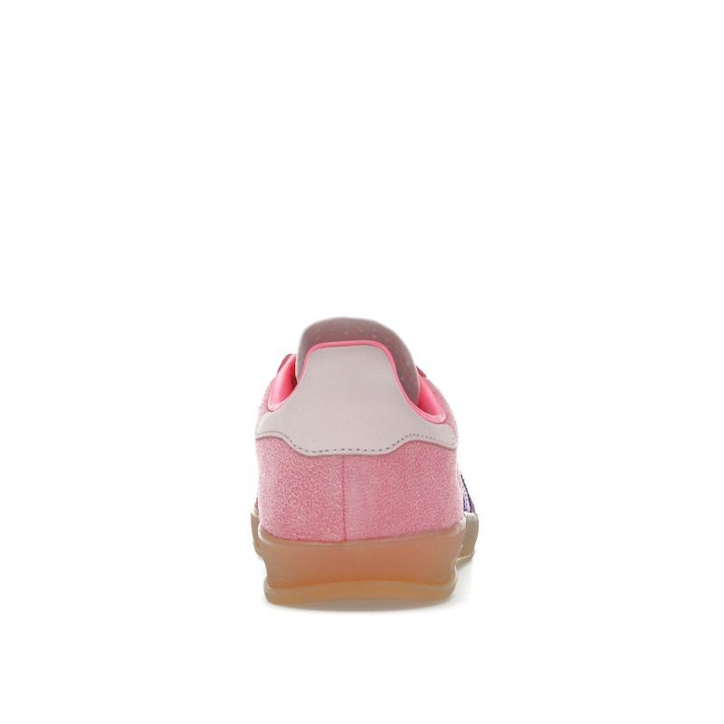 Adidas  Gazelle Indoor Lucid Pink Blue Women Sneakers Clear-Pink Gum JQ0194