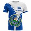 El Salvador Flagge Nationales Emblem 3D-Druck T-Shirts Streetwear Harajuku Männer Frauen Lässige Sportswear O Hals Kurzarm T-Shirt