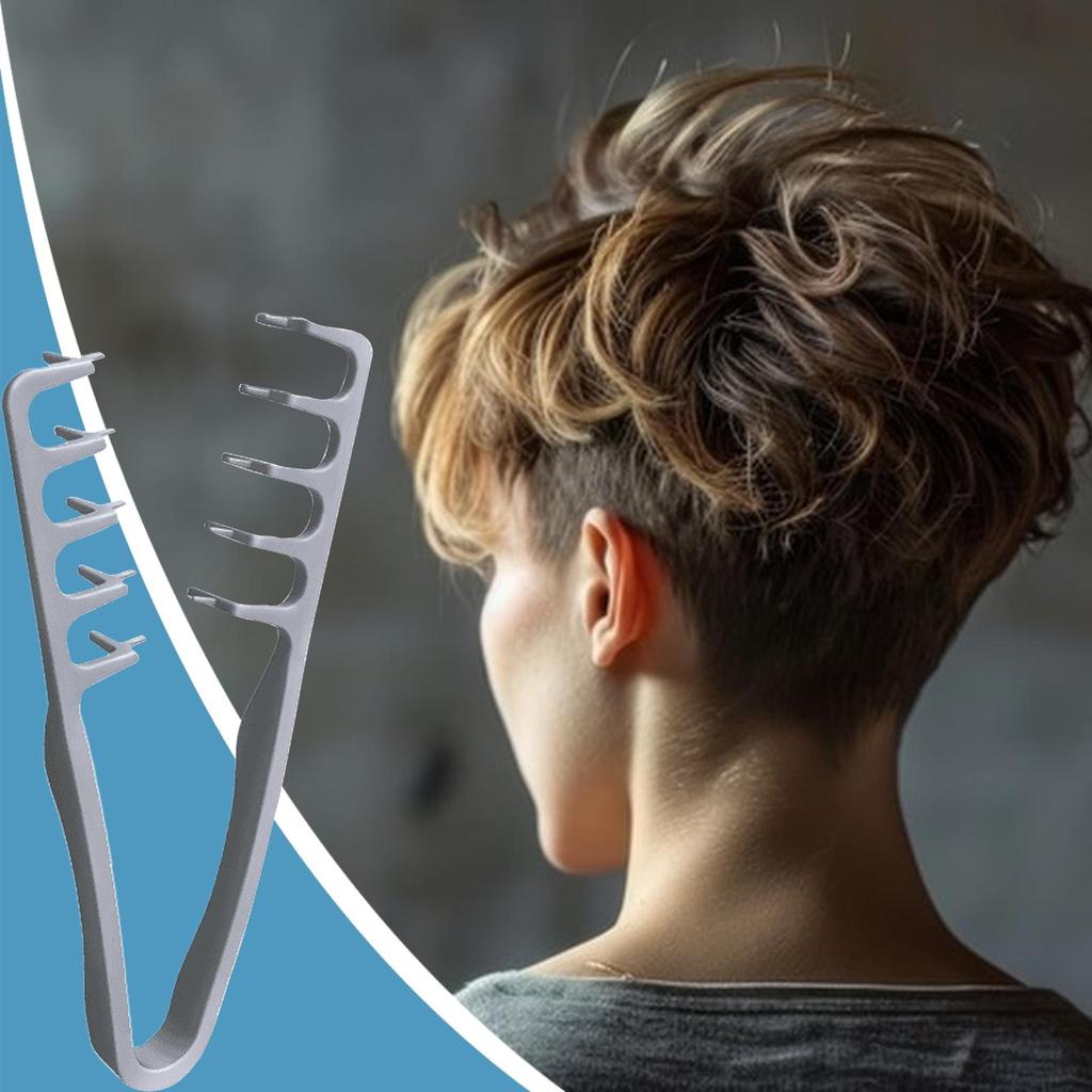 Wide Tooth Hair Comb Volumizing Wide-Tooth Hair Styling Comb Styling Volumizing Tool For Volume And Grooming Accessory Seam