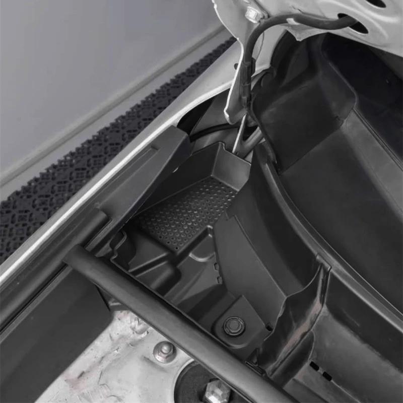 Car Front Engine Compartment Filter For Toyota RAV4 XA50 Accessories 2020~2025 LHD Protective Cover Water Tank Protective Net