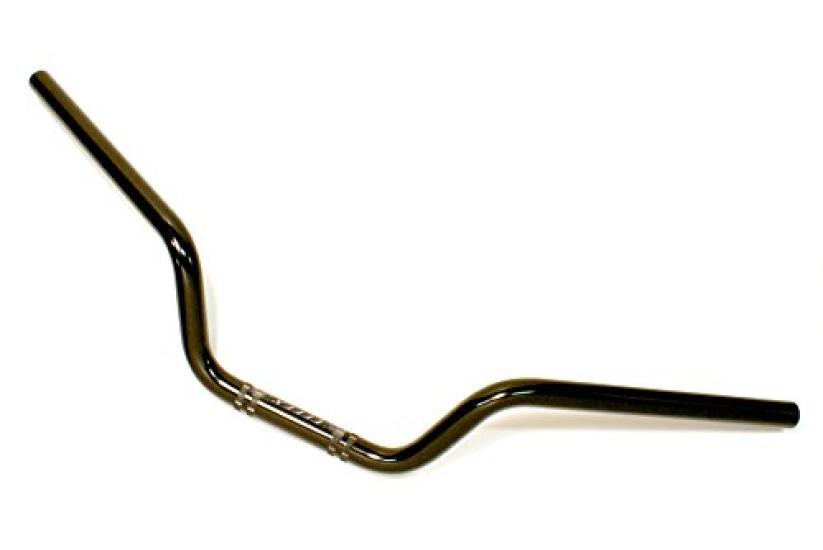 EFFEX Easy Fit Black Aluminum Handlebar for Grom EBF0018K Bar, (22.2mm diameter) -