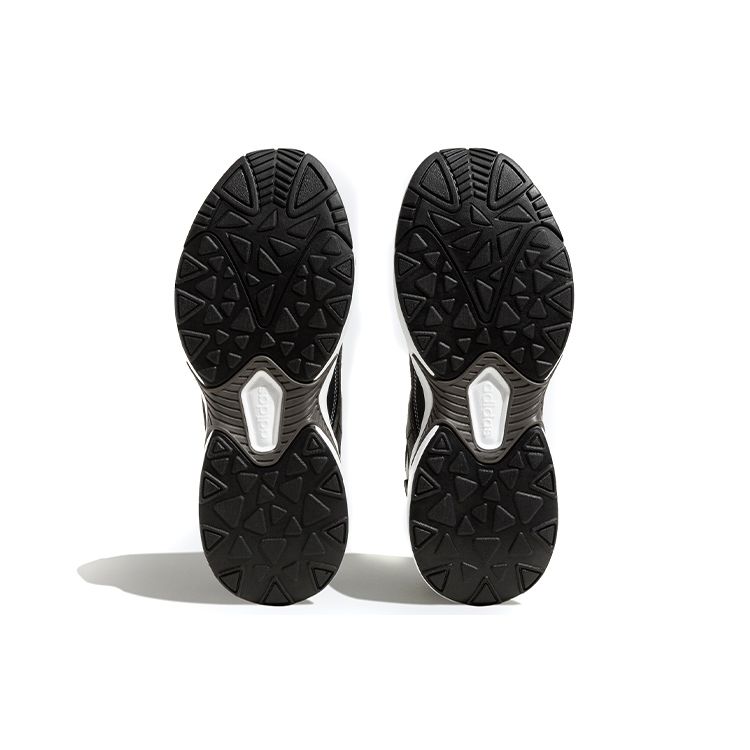 Adidas Neo JZ Runner Leather Suede Trendy Comfortable Slip Resistant Durable Lightweight Low Top Casual Shoes Unisex Casual Shoes Black White IG9431
