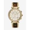 Parker Gold-Tone Tortoise Acetate Watch MK5688