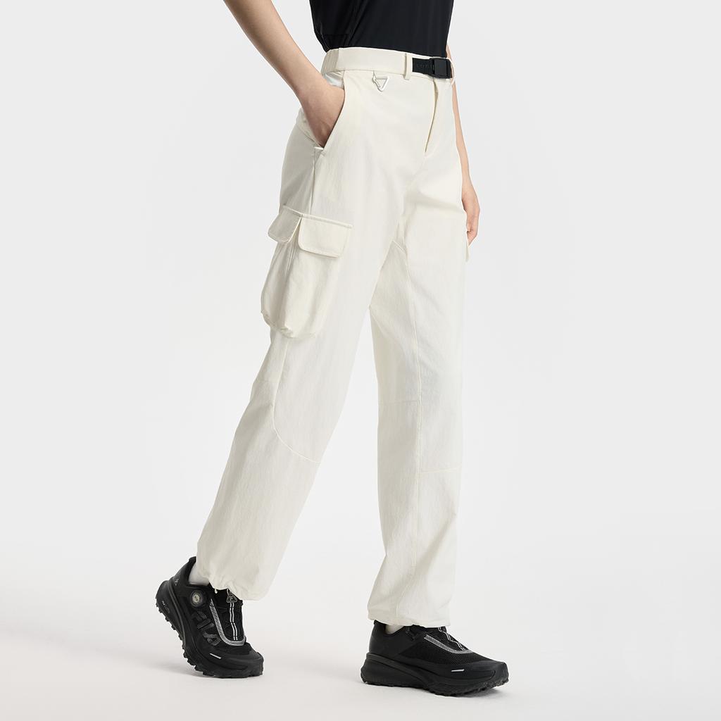 FILA Explorer Fashion Casual Sports Outdoor Trendy Versatile Cargo Pants Women bottoms A11W537812F-WT