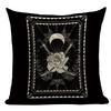 Dark Tarot, Gothic Style Double-Sided Printed Pillow Cover Short Plush Suitable Living Rooms Bedrooms Sofas Throw Cushion Cover