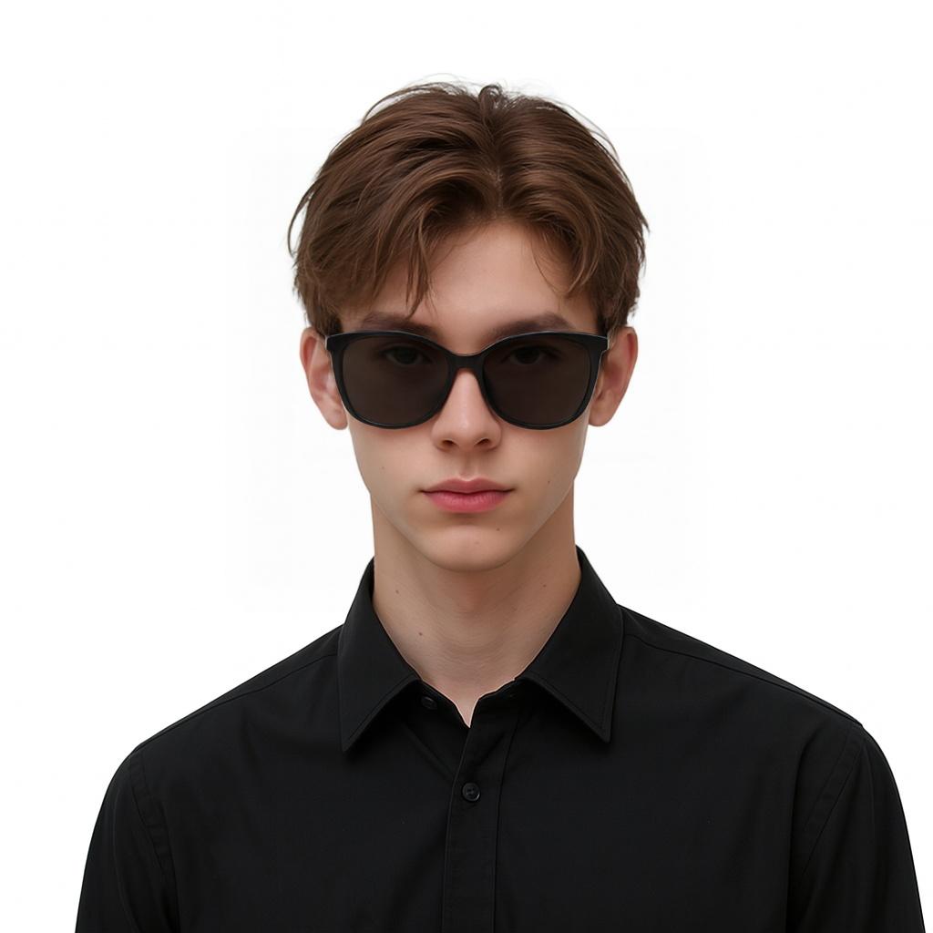Coach Classic Logo Oval Sunglasses Unisex sunglasses Black 0HC8271U50028757