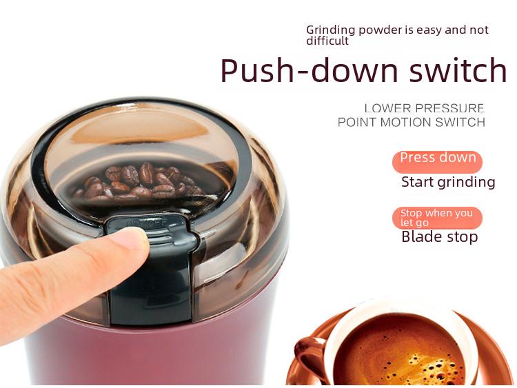 Portable Electric Grain & Coffee Grinder