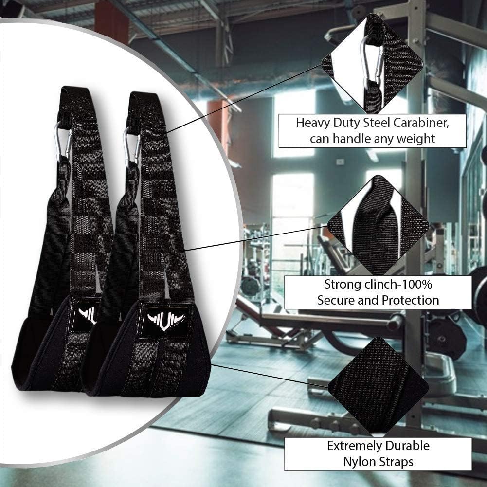 Vikingstrength Ab Strap, Abdominal Training Equipment, Hanging Leg Raises, V-Strength Training App