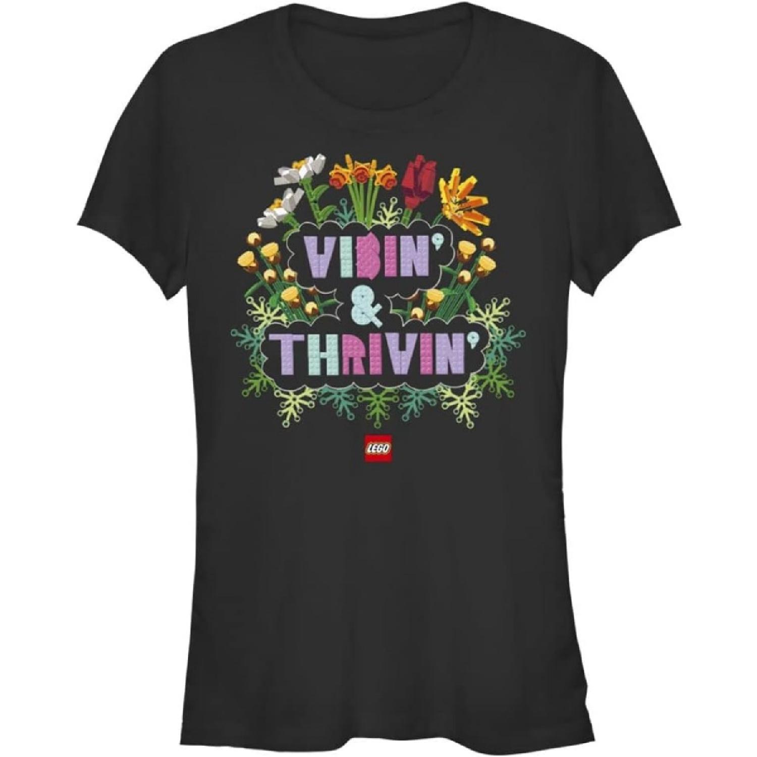 

Fifth Sun Women s Lego Iconic Vibin Junior s Short Sleeve Tee Shirt XXXXXL різнокольоровий
