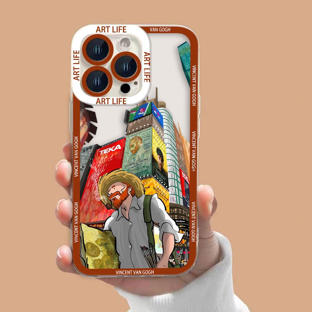 Sunflowers The Starry N-Night Clear Phone Case For Samsung A02 A03 A04 A05 A05S A06 A7 A10 A12 A13 A14 A15 A16 NOTE 10 20 Case