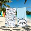 Towel Cartoon For Outdoor Camping Beach Towel Super Cute Absorbent Quick-Drying M-Momonga-Es Summer Towel