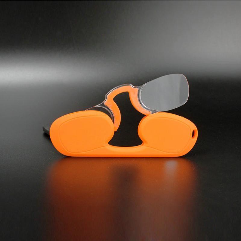 Reading Ultra Thin Glasses Nose Resting Pinching Readers Universal Case Pod