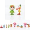 Set Premium di Miniature di Pocoyo 7pz Figure Zinkia Per Bambini Giocattolo e Collezionabili