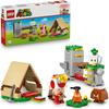 LEGO Super Mario Toad's Camp Building Toy Set Educational Blocks for Kids Ages 6-9 72040