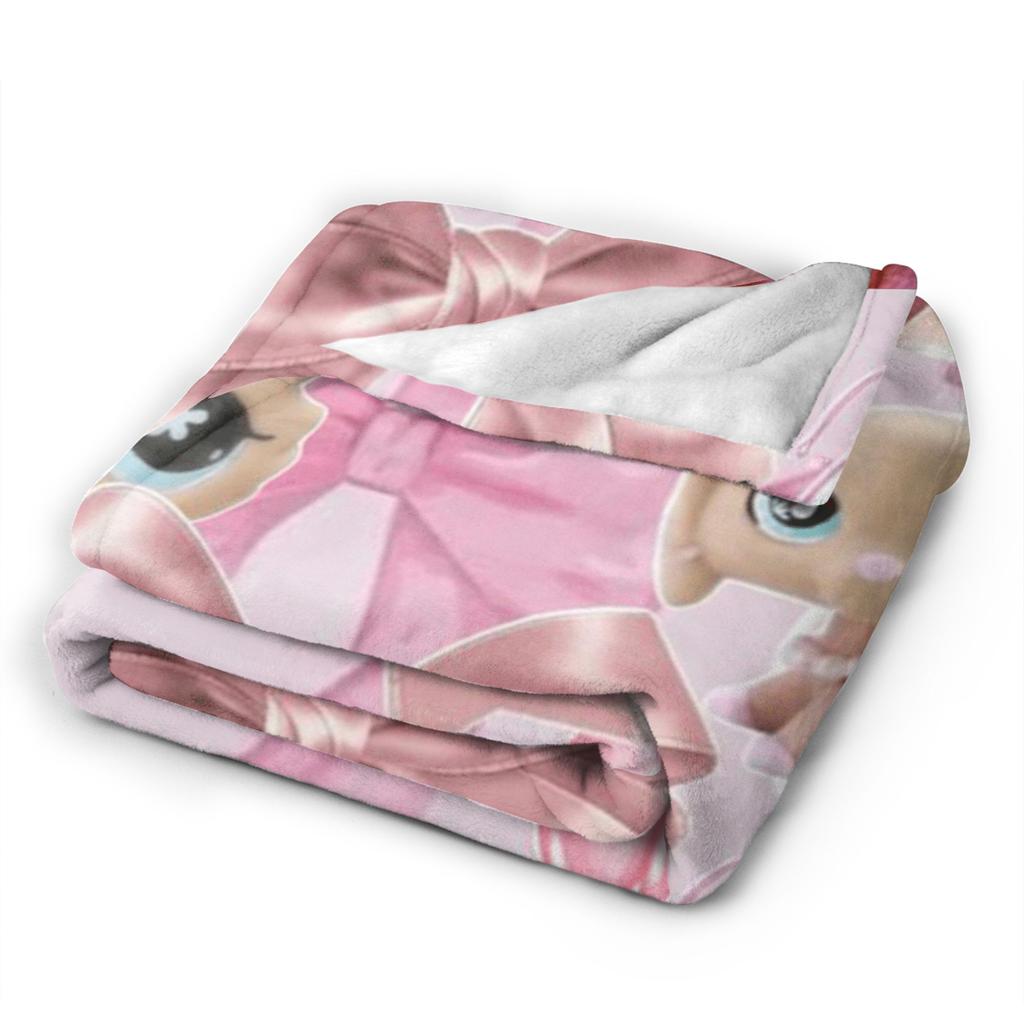 Littlest Pet Shop Blanket Quality Super Soft  Bedding Throws Spring Kids Outdoor Graphic Bedspread