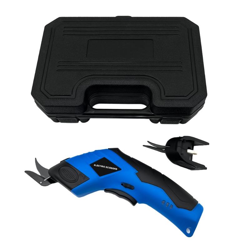 3.6V Lithium-ion Cloth Cutting Scissors Rechargeable Cloth Cutting Tungsten Steel Electric Scissors Fabric Leather Trimming Scissors