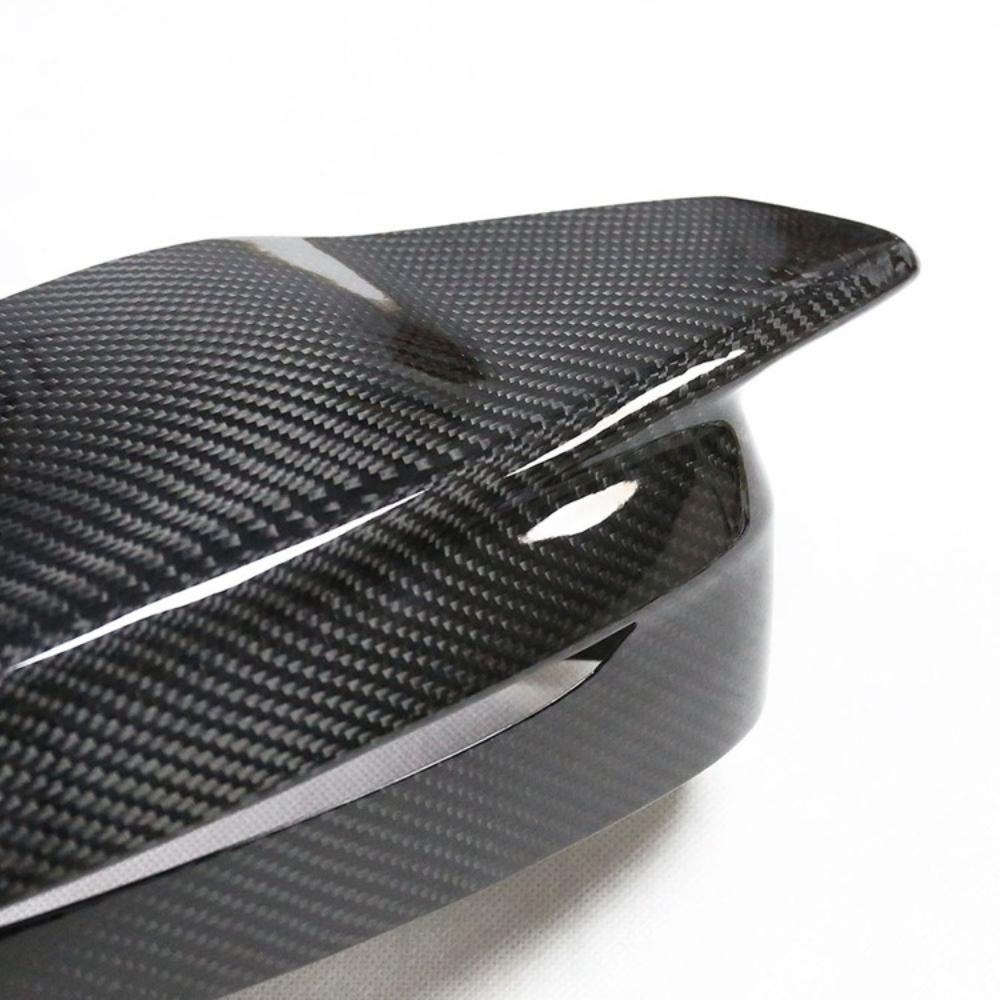 Dry Carbon Fiber Rearview Exterior Side Mirror Caps LHD For BMW M240i M440i i4 M50 M2 G87 M3 G80 M4 G82 G83