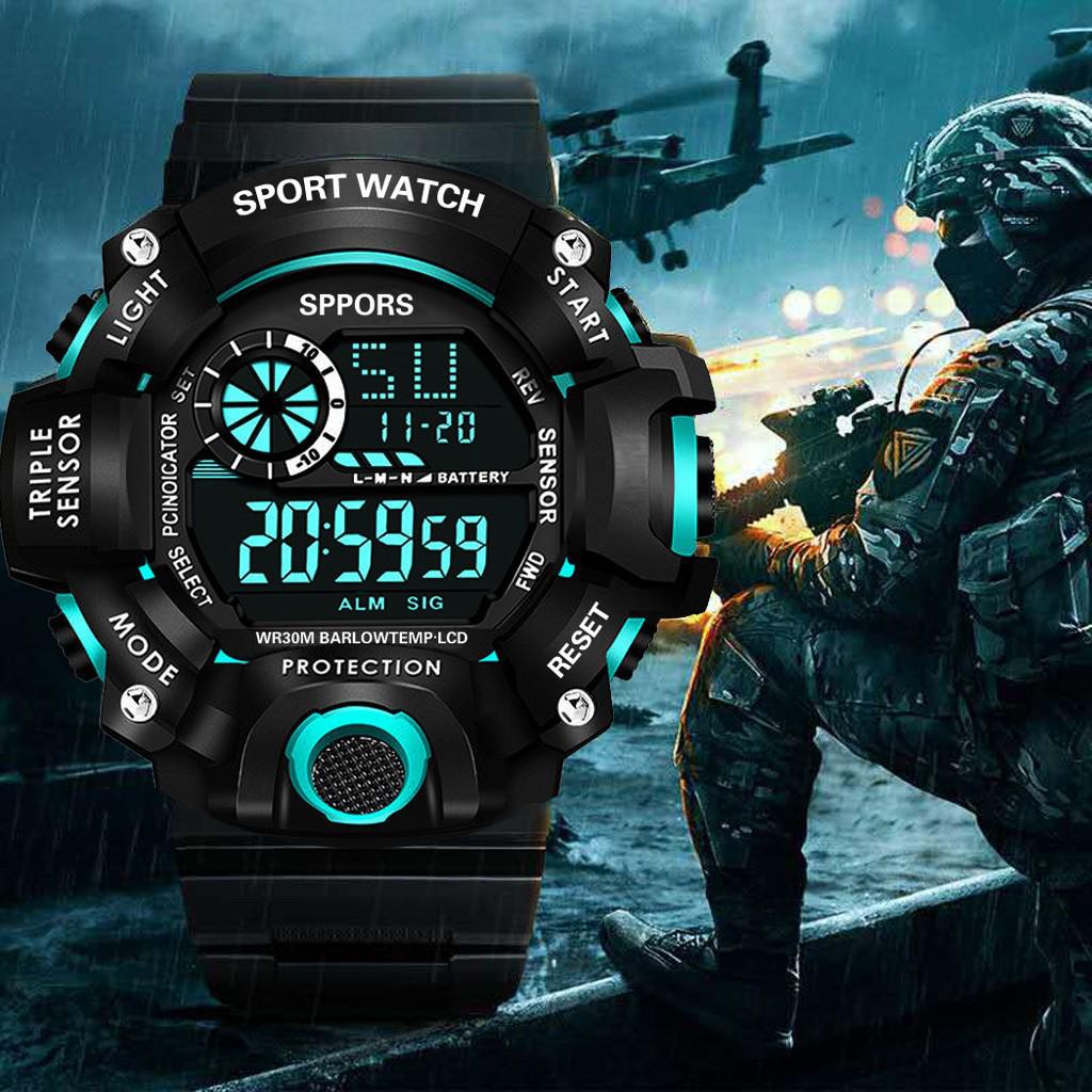 Available: Waterproof Multifunction Sports Watch for Men, Women & Students – Luminous Electronic Wristwatch