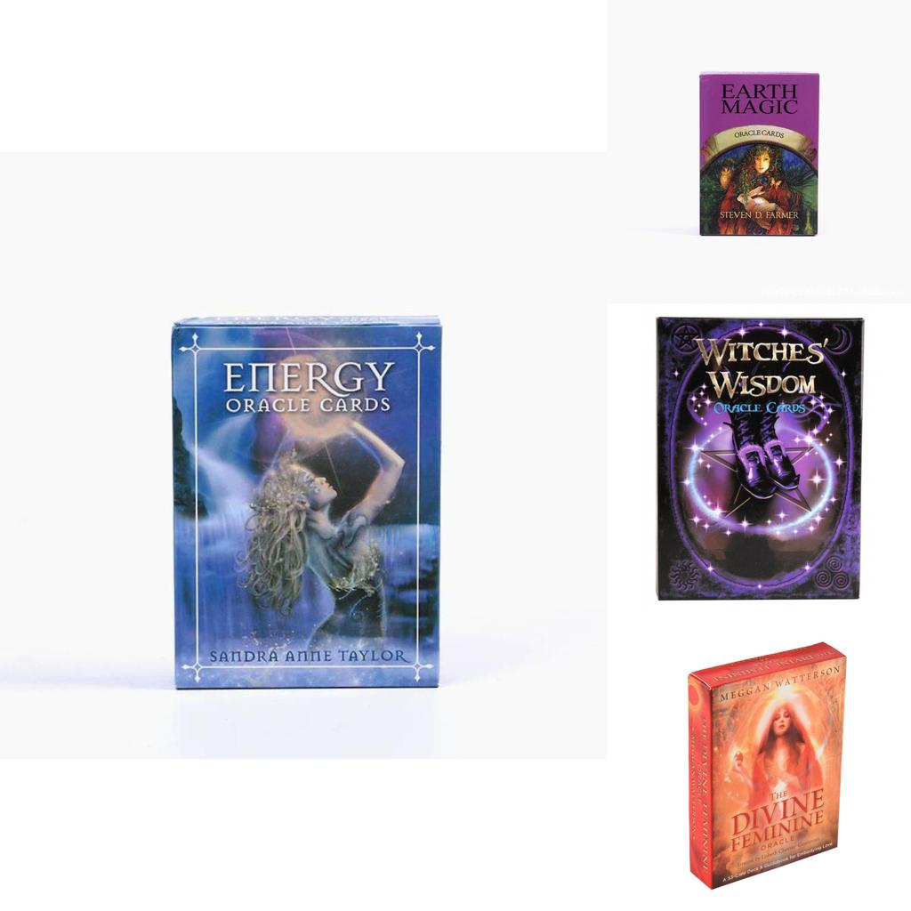 Witches Wisdom Oracle Deck With Divination Cards For Mystical Exploration And Meditation