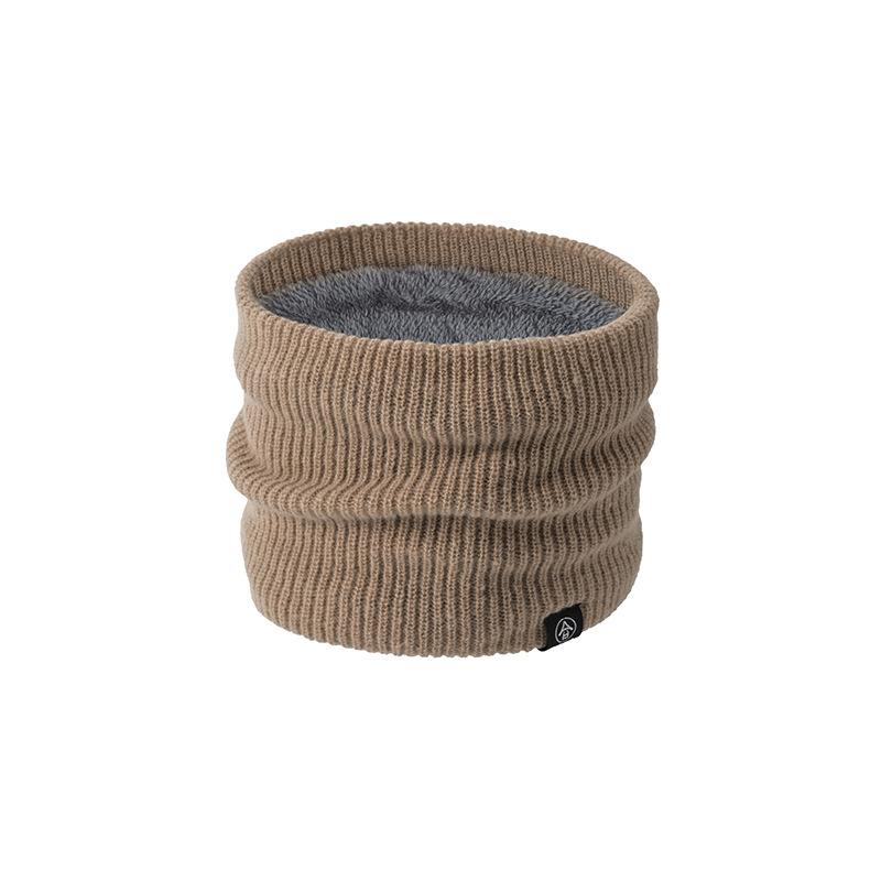 1 Stück Unisex Herbst/Winter Fleecegefütterter Verdickter Nackenwärmer für Outdoor-Radfahren - Trendiger und Schlichter Gestrickter Nackenschutz