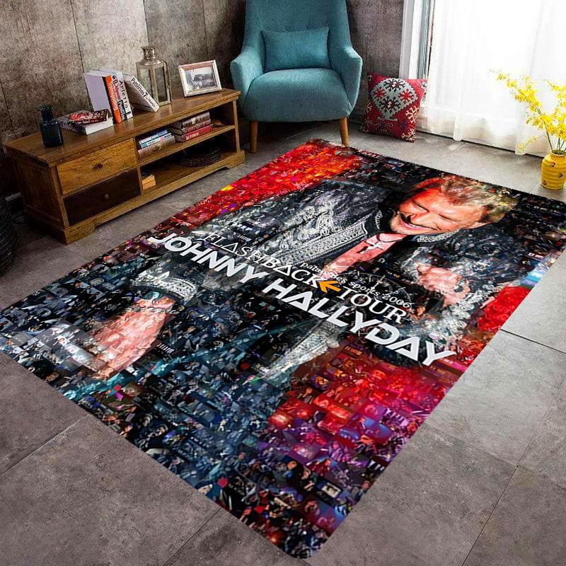 Johnny Lights Up Stage carpet printing Living room and bedroom mats Doormat Room Art
