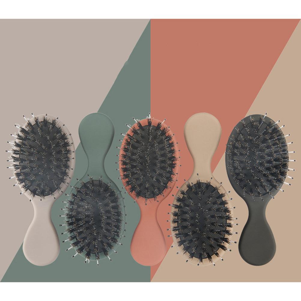 Comb Portable Hair Straightening Detangling Lightweight Creative Design Durable Use Styling Tool for Women Ladies