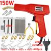 150W Plastic Welding Repair Machine Welding Gun Bumper Repair Kit Hot Stapler Welding