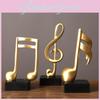 Minimalist Resin Music Note Ornament For Tv Cabinet Bookshelf Party Decor Gift Idea