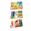 Punch-Free Wall-Mounted Acrylic Bookshelf: Transparent Aisle Door Rear Shelf for Children's Picture Books