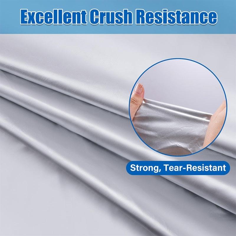 Waterproof Tearproof Snow Blower Guard Cover For Outdoor Equipment Protection Custom Shaped To Prevent Weather Damage