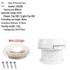 Mushroom Head Silent Exhaust Fan for RVs – Top Mount Round Air Vent Accessory