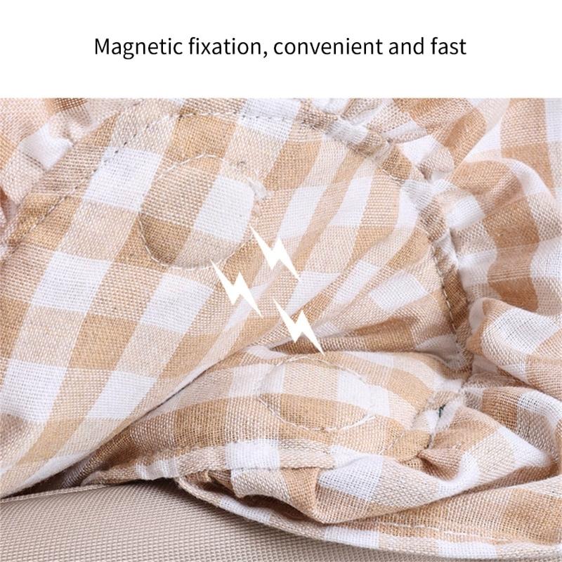 Pet Strollers Pad with Pillow for Pushchair Use Strong Polyester Fabric Thicken Cushion for Small Animal Outdoor Use