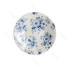 Retro Style Flowers Ceramic Plate Home Daily Afternoon Tea Dessert Snack Plates High End Restaurant Delicious Dishes Soup Plate