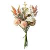 Artificial Flowers, Centerpieces Coffee Table Decor, Silk Flower Arrangements for Home Decor Indoor Fake Flower Bouquet for Dining Room Wedding