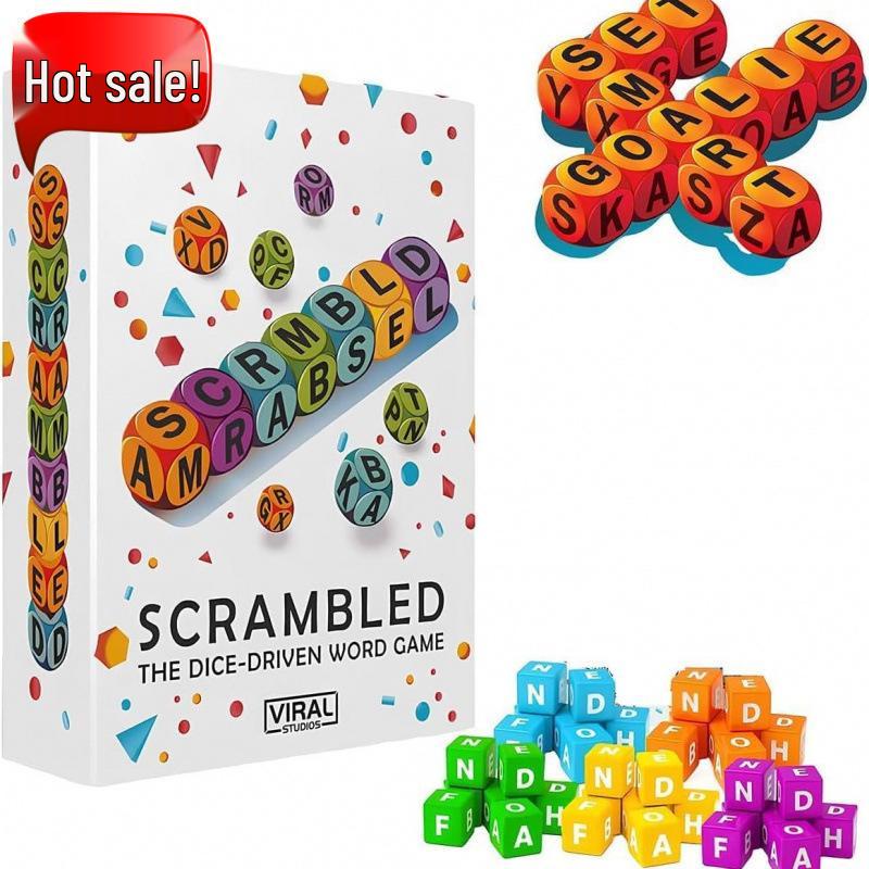 Cross-Border Scramble Dice: Educational Word Game