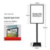 Floor Standing Single-Pole Advertising Display