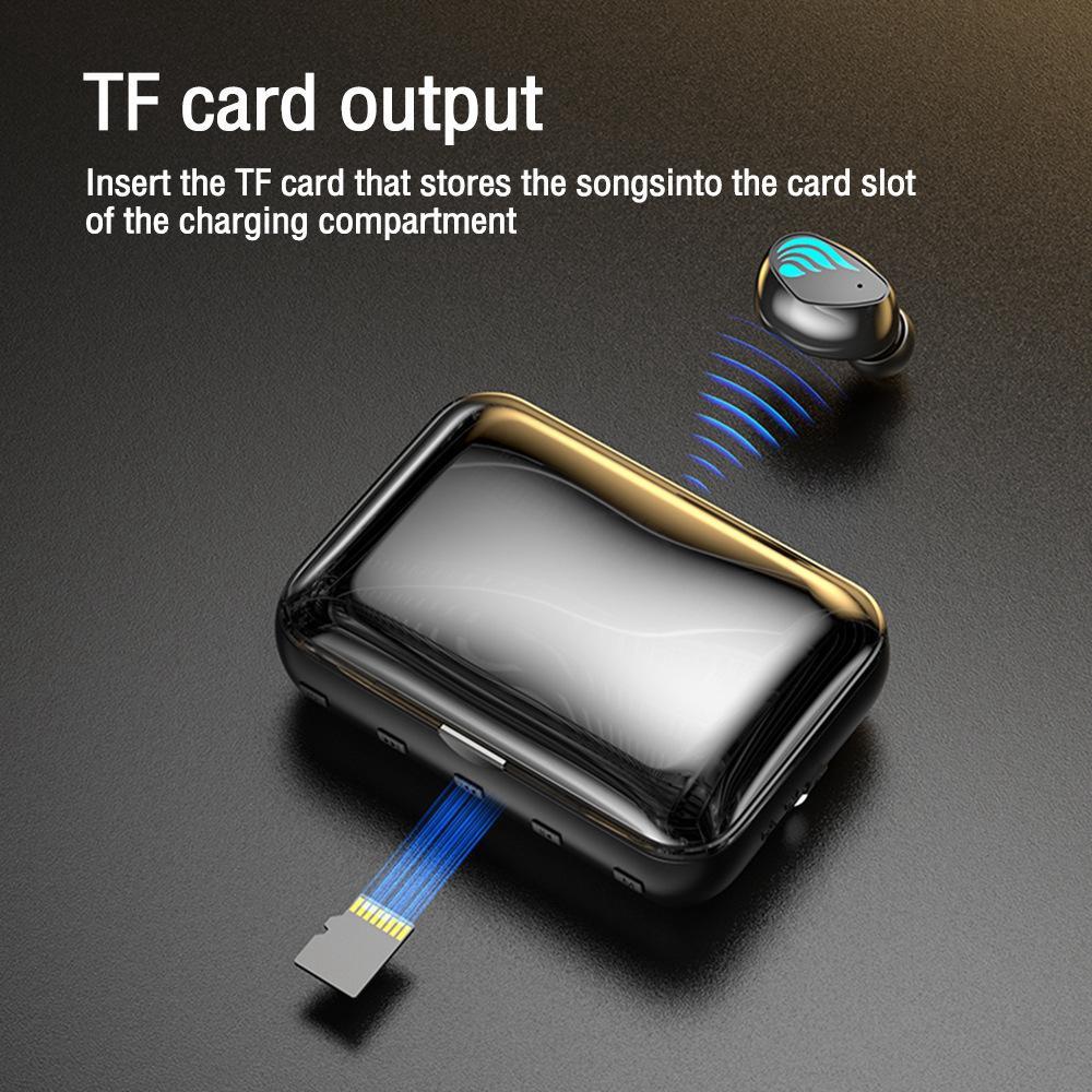 Bluetooth Headset Entry -ear E-sports Wireless Earplug LED Large Power Multifunctional Touch Headset