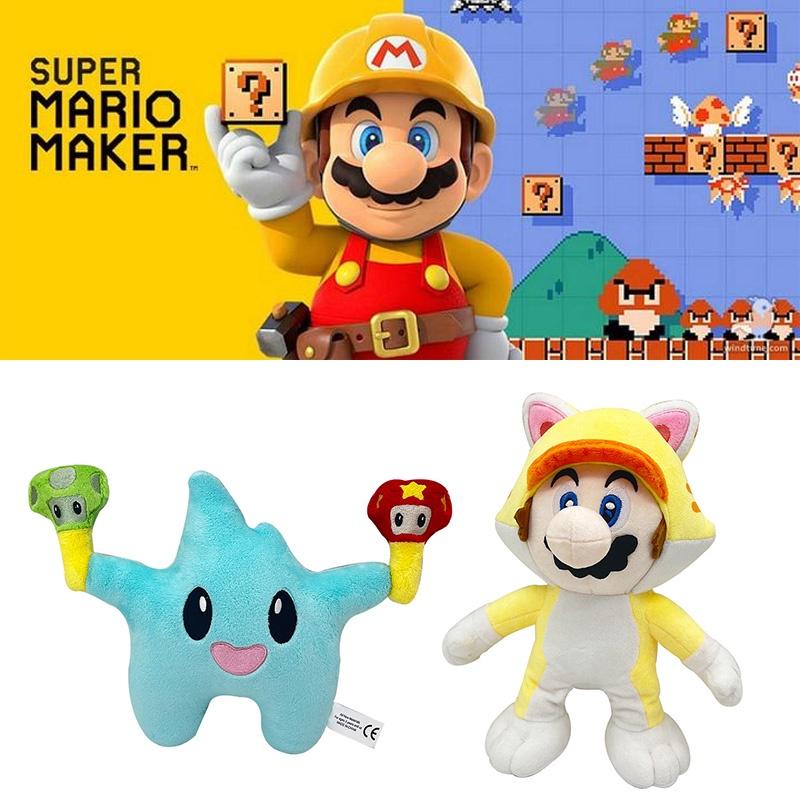 Katzen-Mario Plüschtier Weiches und entzückendes Stofftier für Kinder und Sammler