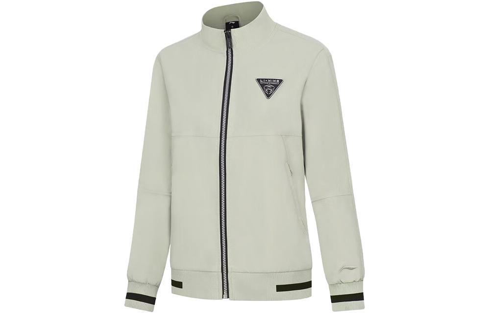 Li Ning Training Series Jacket Women s Camel Gray AJDT704-1 S