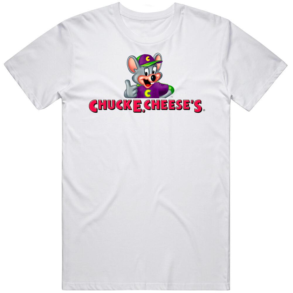 Chuck E. Cheeses Favourite Food T Shirt Mens Womens Tees Top L