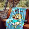 Rugrats Tommy Pickles Blanket Personalized Name Soft Comfortable Stylish Blanket Car Blanket Perfect For Travel Camping Outdoor Home Suitable For All