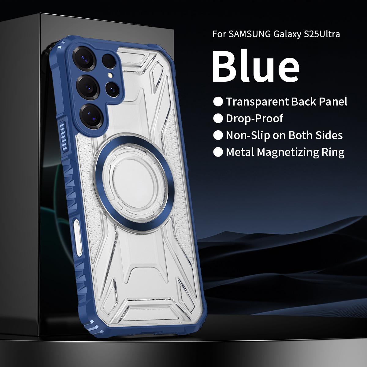 

New Samsung S25 Ultra War Shadow CD patterned Magnetic Phone Case Suitable for S24 Four Corner Anti Fall A16 Full Package S25Ultra