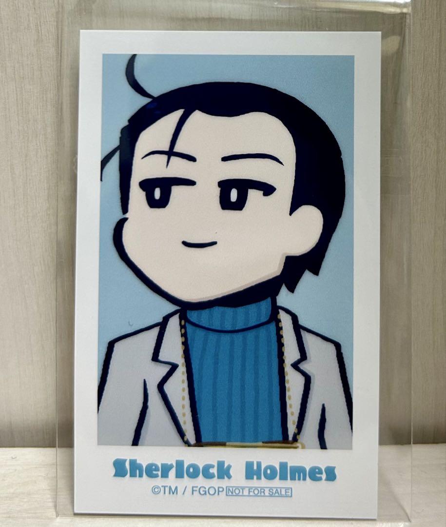 

[Б/У] FGO Рицука Фудзимару Не знает Бонусная Иллюстрационная Карта Шерлок Холмс