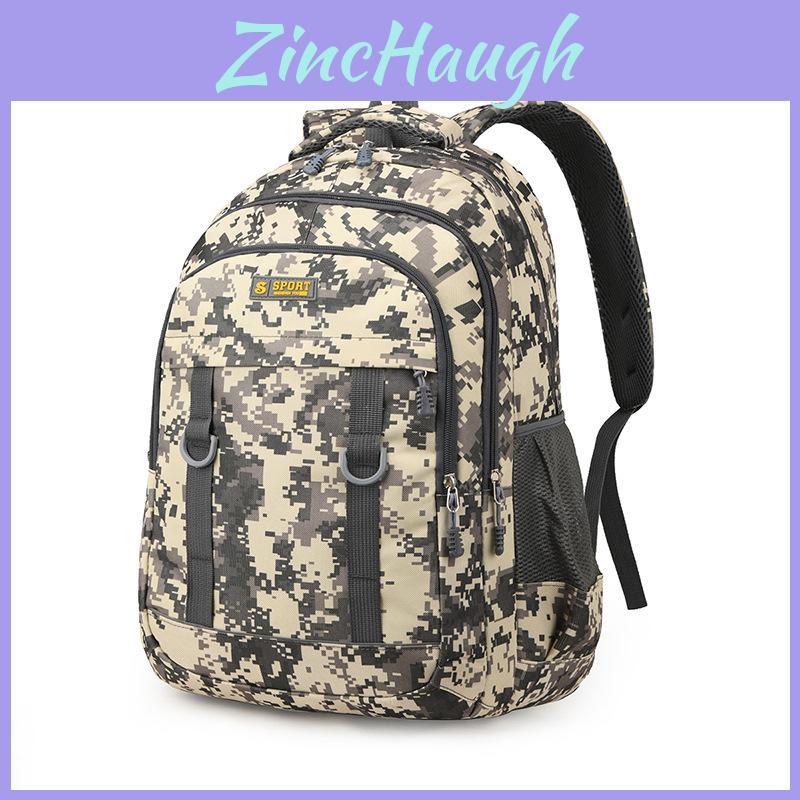 Oxford Fabric Camouflage Backpack For Students With Breathable Design For School And Travel