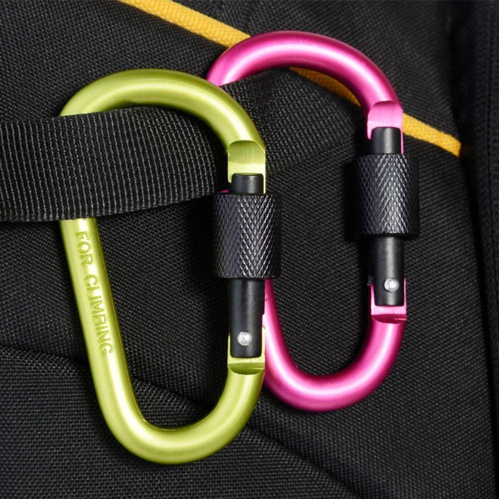 Carabiner Rope Buckle Carabiner Fishing Carbin Buckle Tourist Hooks Carabiner Clip Water Cup Buckle