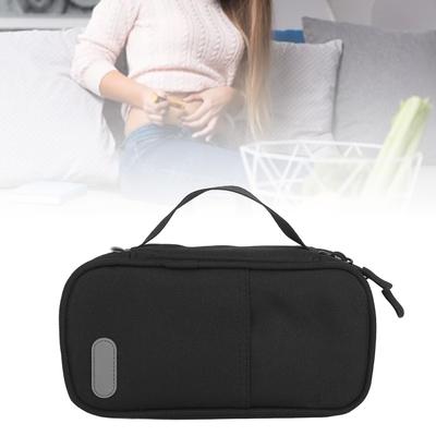 Insulin Cooler Case Insulated Shockproof Portable Insulin Cooling Travel Bag with 2 Ice Pack for Insulin Pen Medication