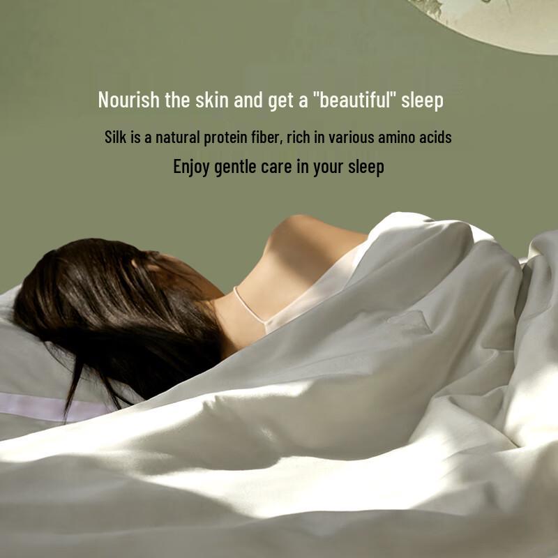 Mling Tussah Silk All-Season Two-in-One Comforter