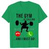 Męski T-shirt Street Fitness Siłownia Sport Trening Siłowy Zabawne Topy Koszulki Letni T-shirt Koszulka dla Mężczyzn T-shirt Odzież