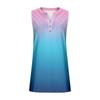 Women's Cotton And Linen Dress Summer Sleeveless Comfortable Travel Beach Dress Fashionable Spring And Summer Vacation Wear